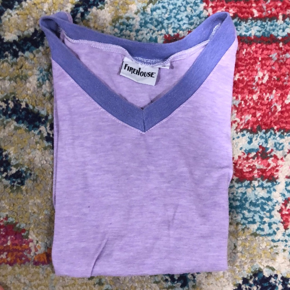 Firehouse v neck tee